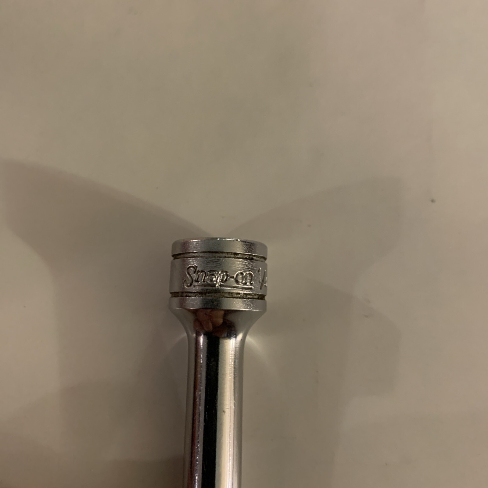 Snap On Tools SFS081 1/4” 6 Point 3/8 Drive Deep Socket Made In USA