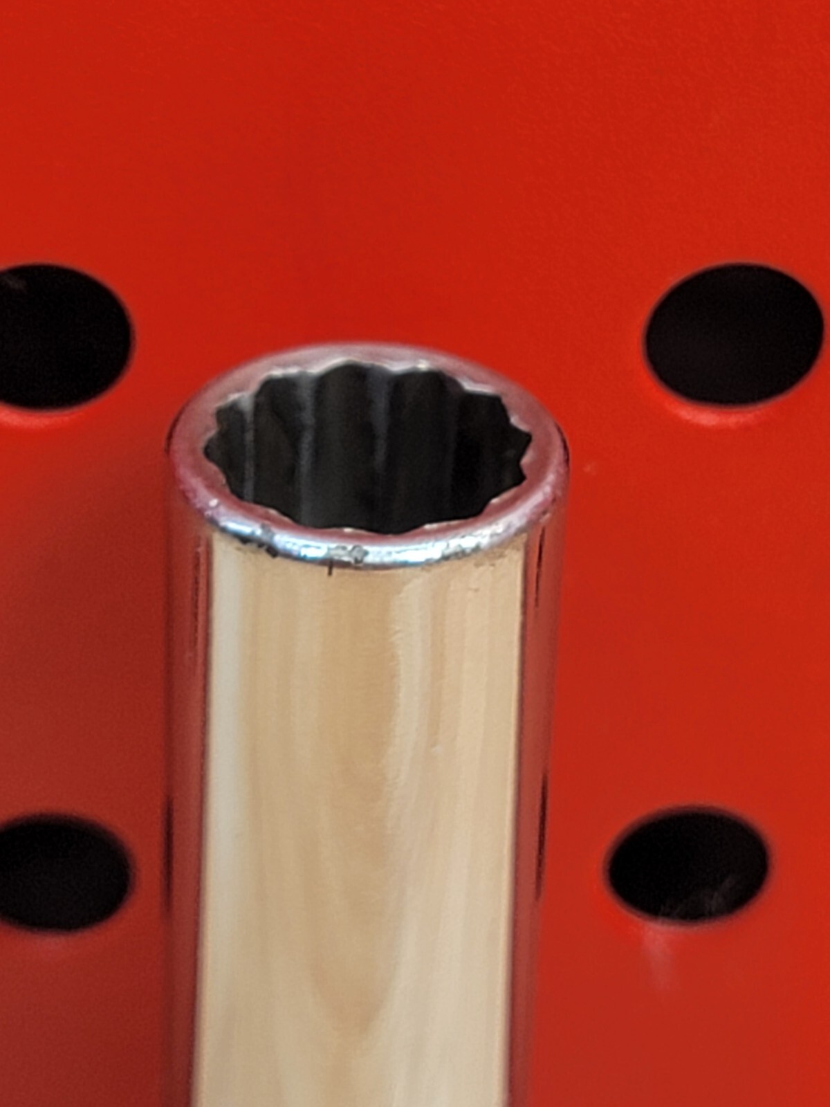 Snap-on Tools SF121 3/8″ SAE 3/8″ Drive 12-Point Deep Chrome Socket USA