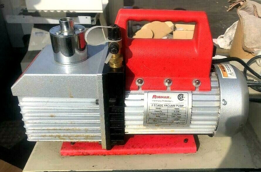 VacuMaster 8 CFM 2 Stage Vacuum Pump Robinair ROB15800