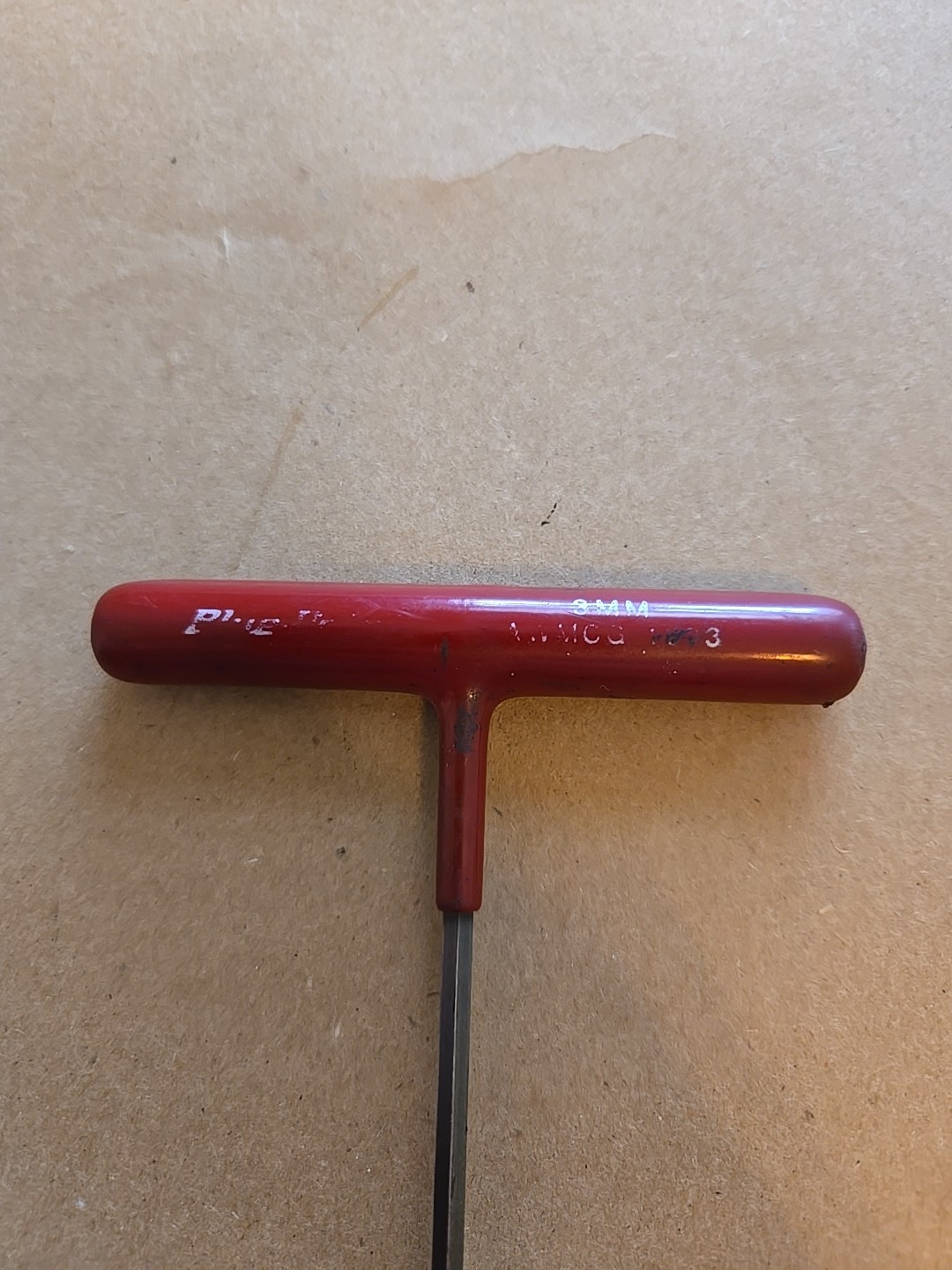 BluePoint 2MM,2.5MM,3MM,5MM,6MM,8MM,10MM Metric T Hex Key Driver Set MISSING 4MM