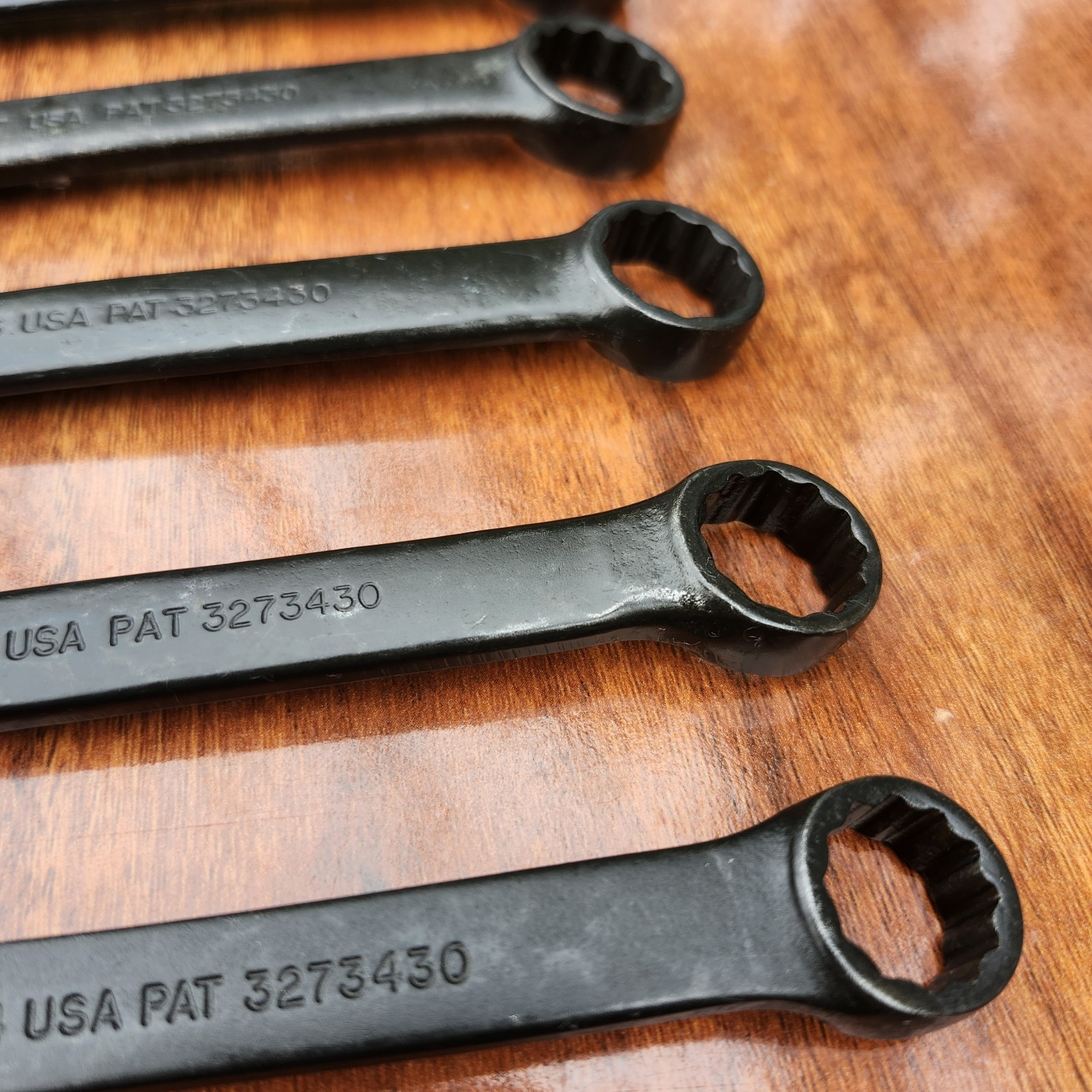 SNAP-ON GOEXM Black Metric Short Comb. Wrench Set 6-19mm USA MISSING 10 11 12