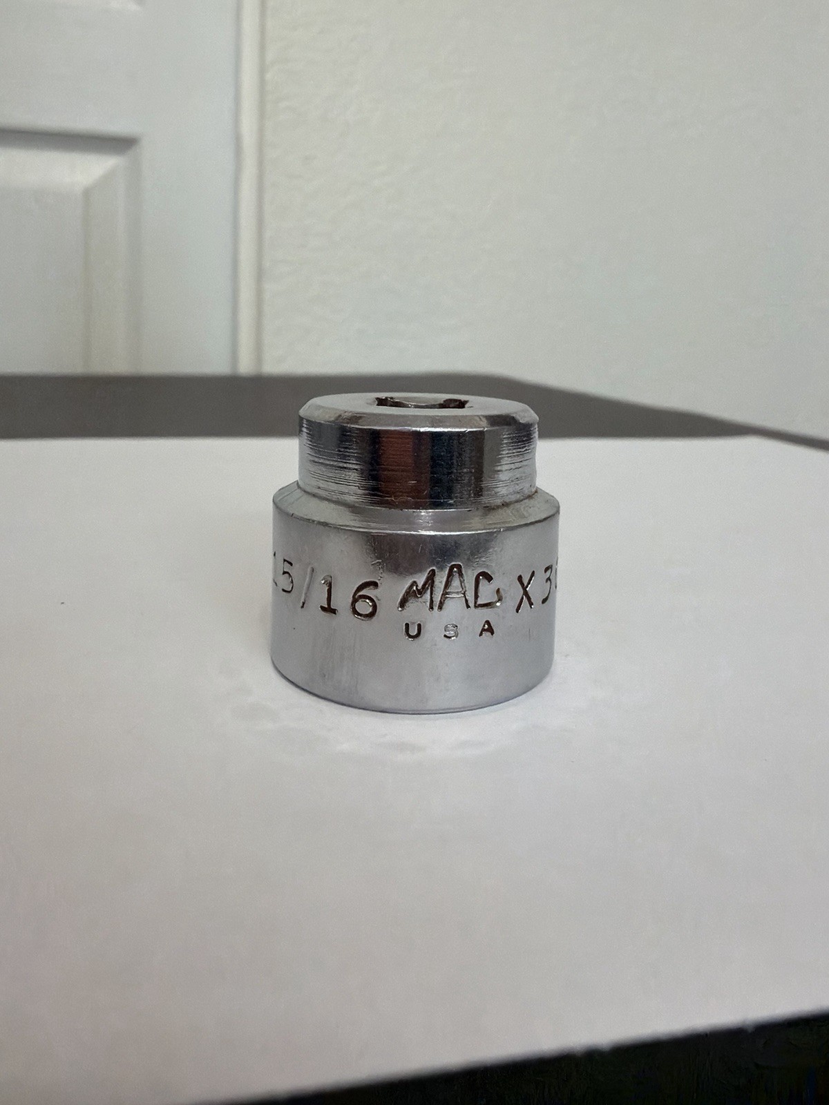 Mac Tools 15/16″ Shallow Socket 3/8 Drive 6 Point X306 USA