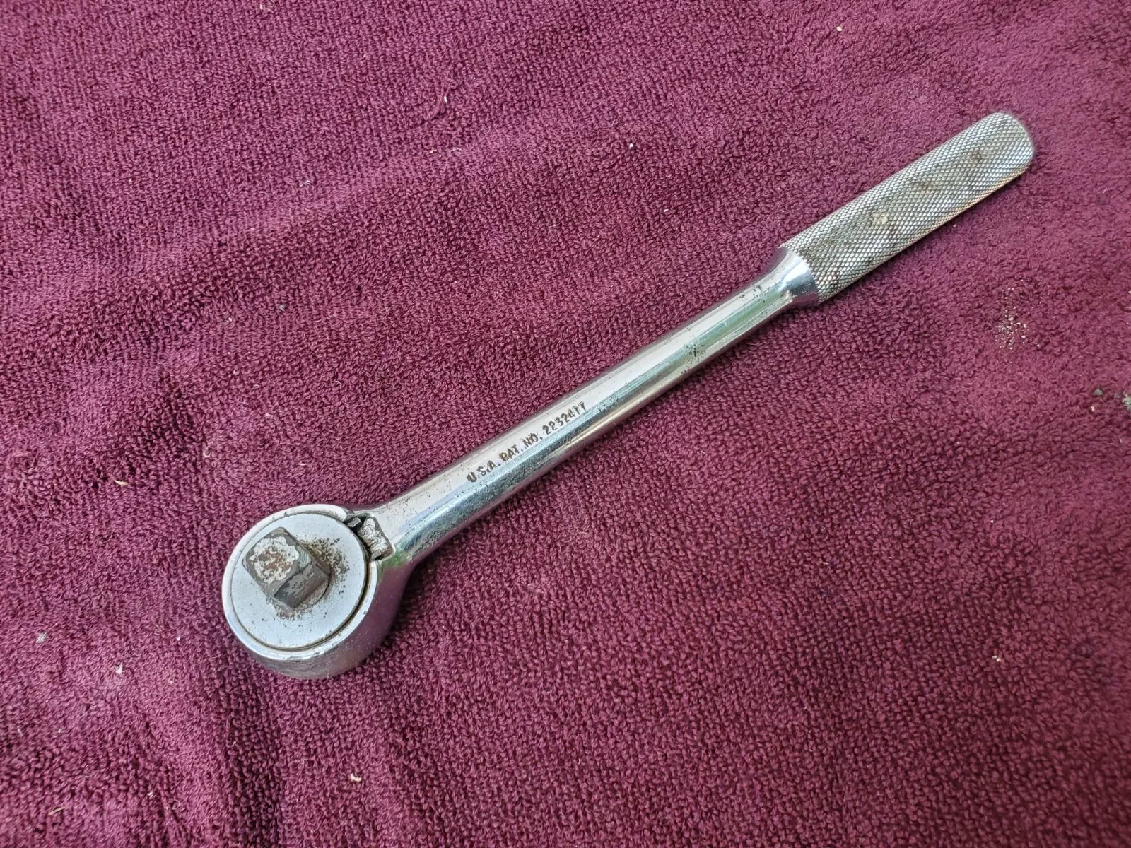 S-K SK Tools 42470 1/2″ Dr. 10.25″ Reversible Chrome Ratchet #3