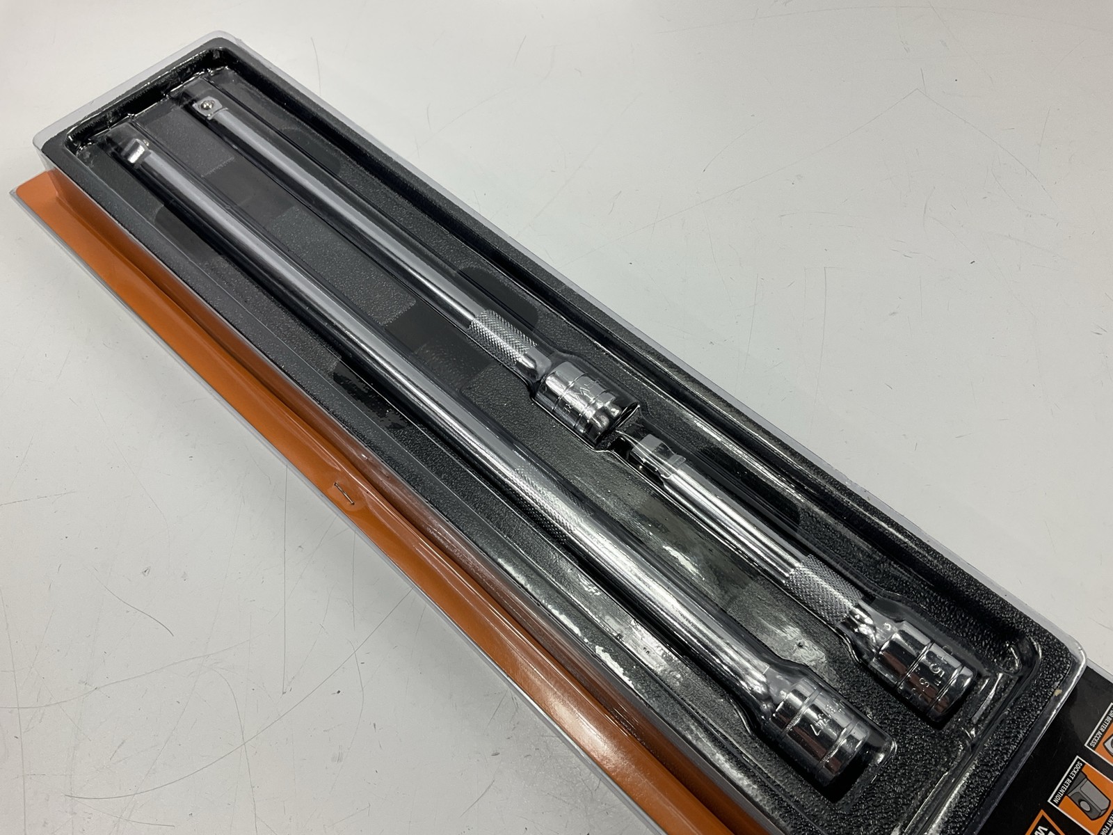 Gearwrench 81301 3 Piece 1/2″ Drive Wobble Extension Set 5″, 10″ & 15″