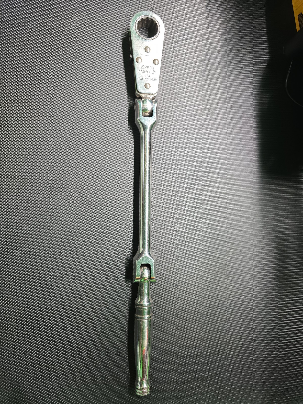 🇺🇸 Snap-On Tools USA WA28AFL 7/8″ Flexible Flex Head Pass Through Thru Ratchet