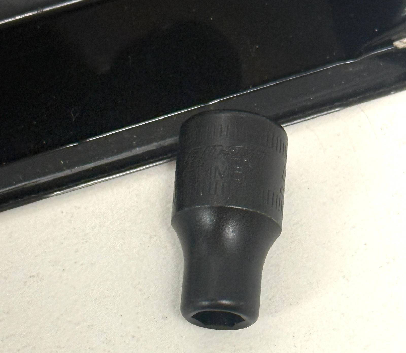 Snap-on 112IMTMM 12pc 6pt 1/4″ Drive Metric Shallow Impact Socket Set 5-15mm NEW