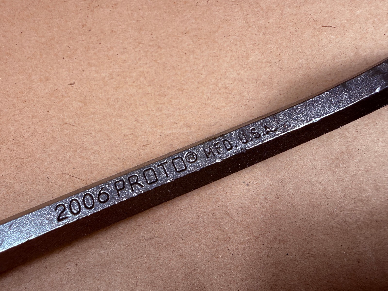 Vintage Proto 2006 Drum Brake Adjustment Spoon Tool Pry Bar USA Tool
