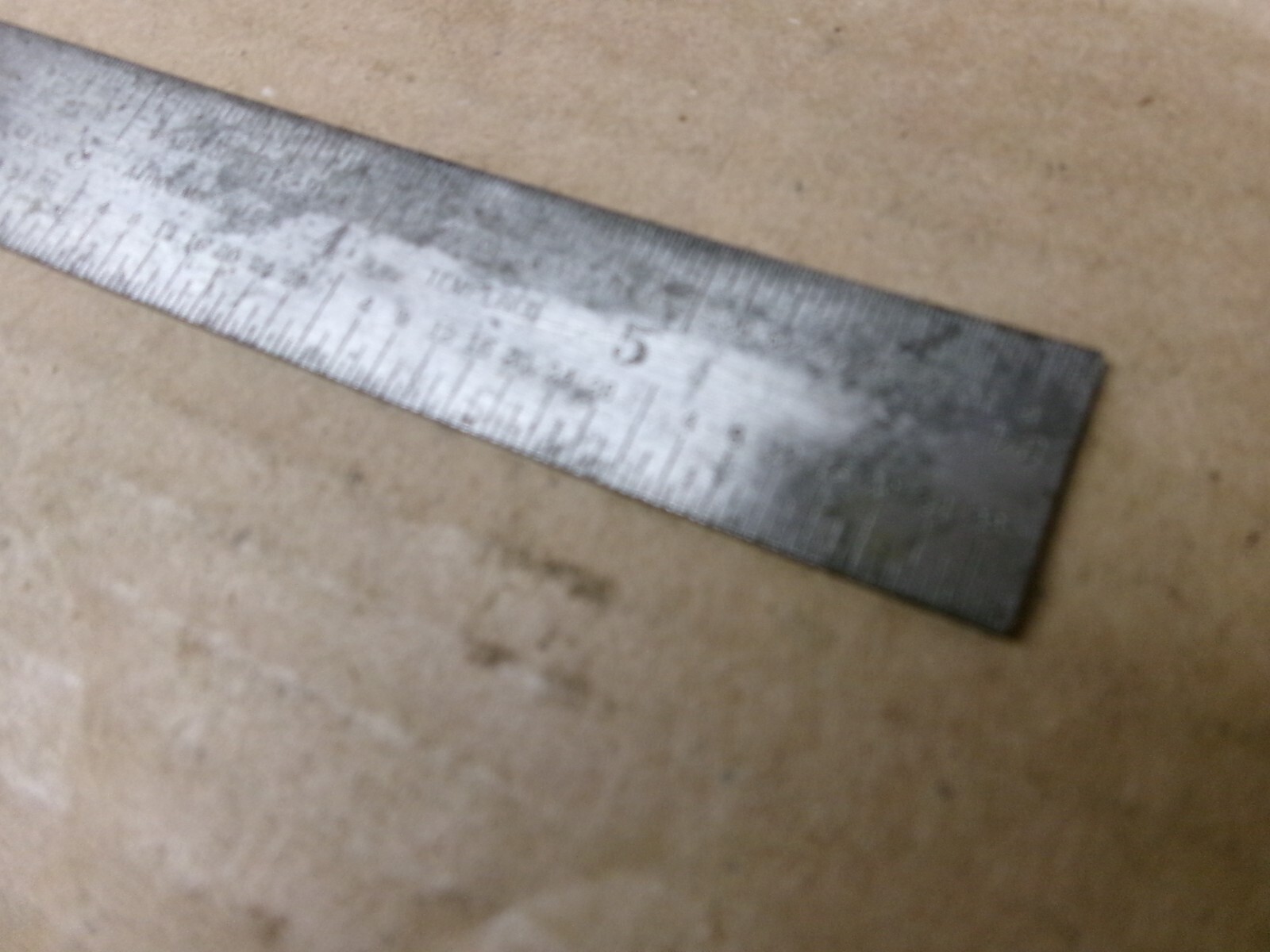 THE L.S. Starrett Co. 6″ No. C604R TEMPERED, ATHOL MASS. USA