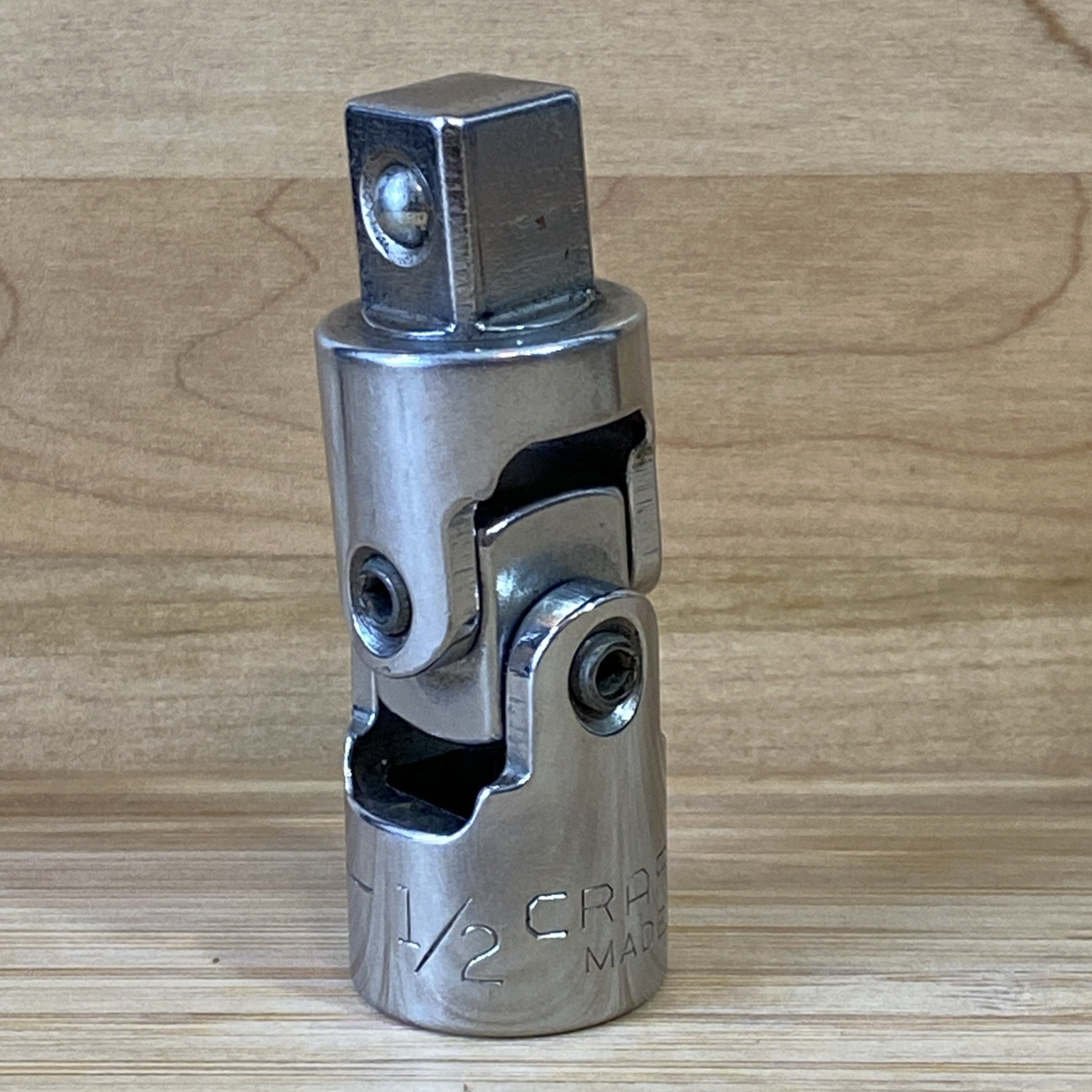 Craftsman USA 1/2″ Drive -V- 4425 Swivel Universal Joint Socket Adapter Mint