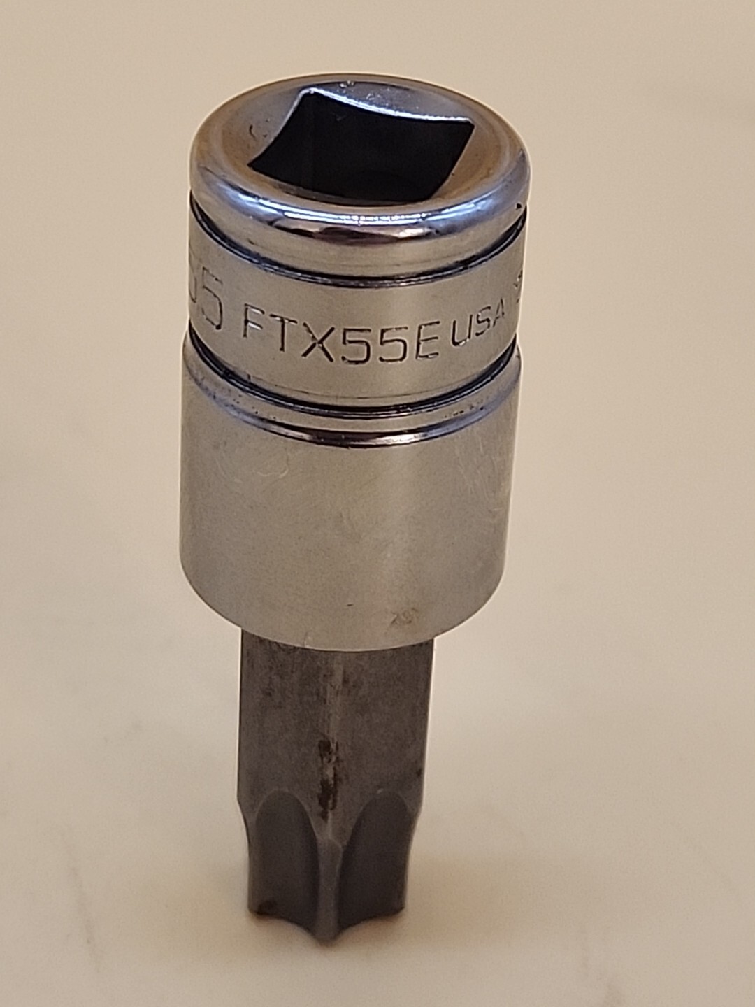 Snap-on Tools FTX55E 3/8″ Drive T55 Torx Bit Driver Socket USA