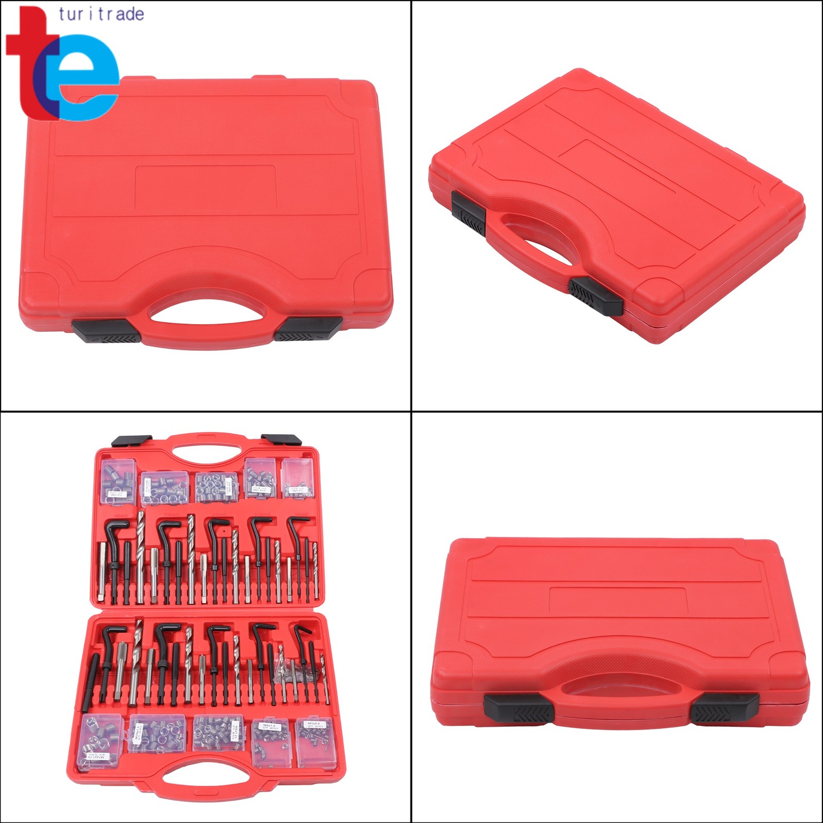 Helicoil Thread Repair Kit 338-Piece SAE and Metric Rethreading Tool Kit