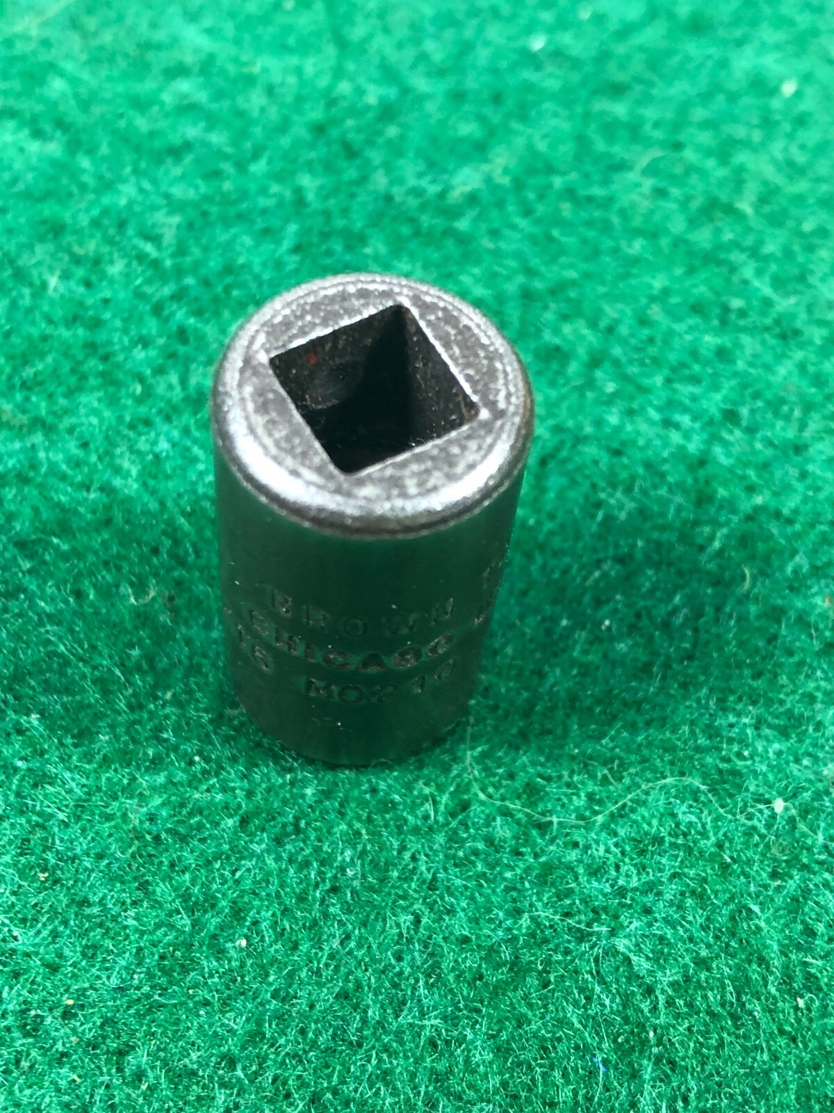 Brown Tool Chicago Vintage Socket M0210 5/16