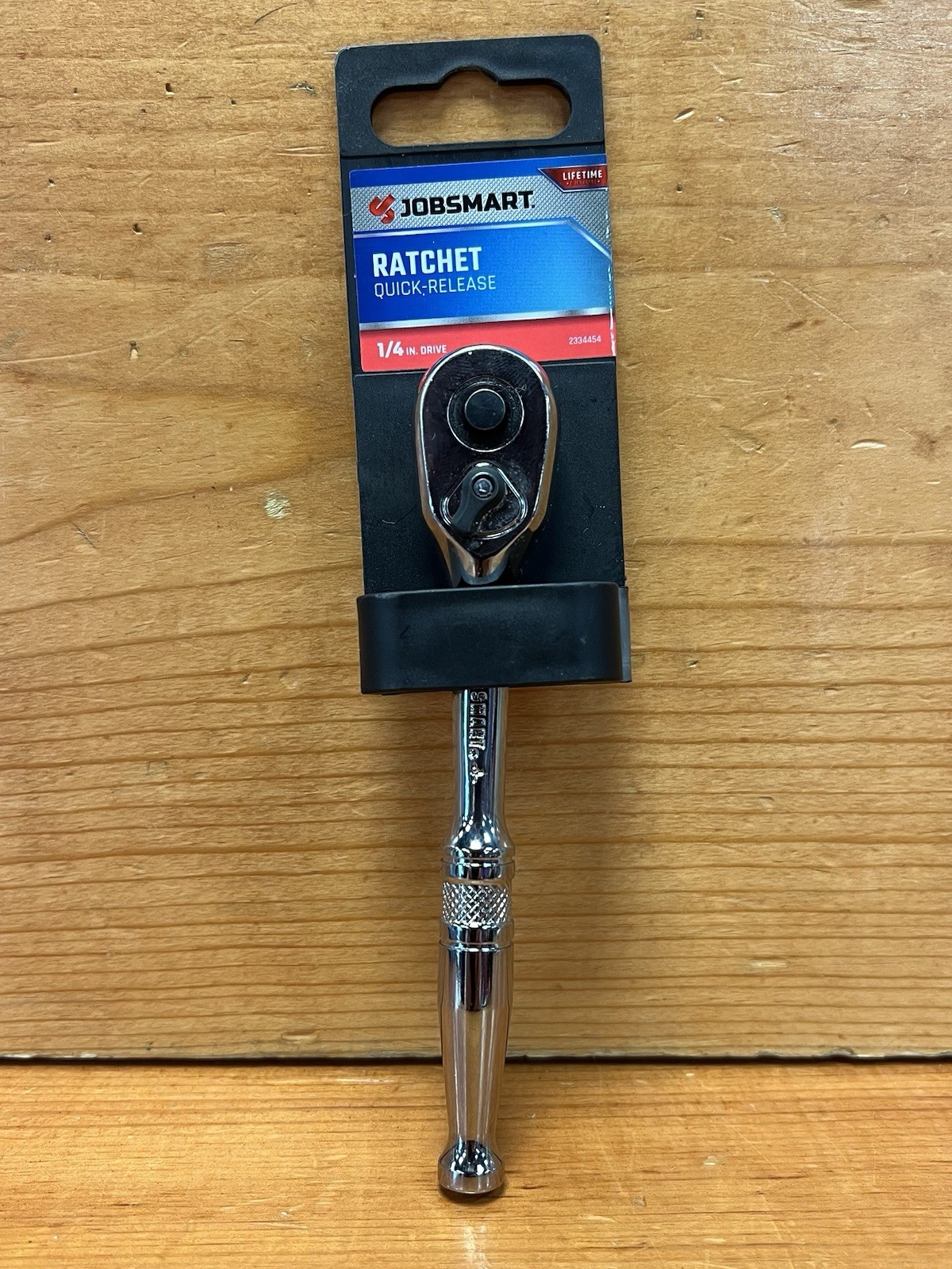 JOBSMART 1/4″ Drive Quick Release Ratchet 2334454