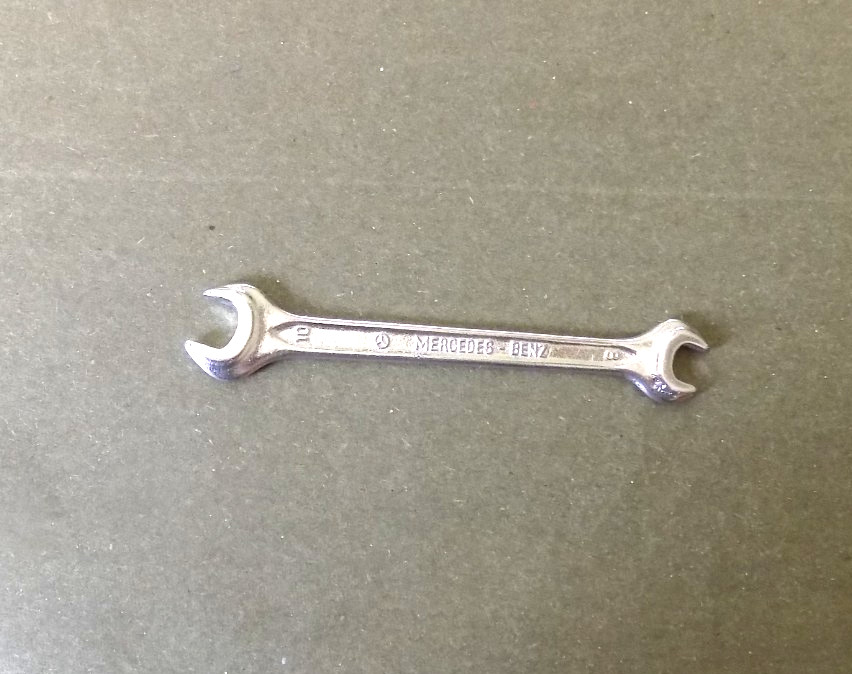 1 Mercedes Heyco Open End Wrench 8mm 10mm DIN895 280sL Pagoda w 113 w 107 w 111