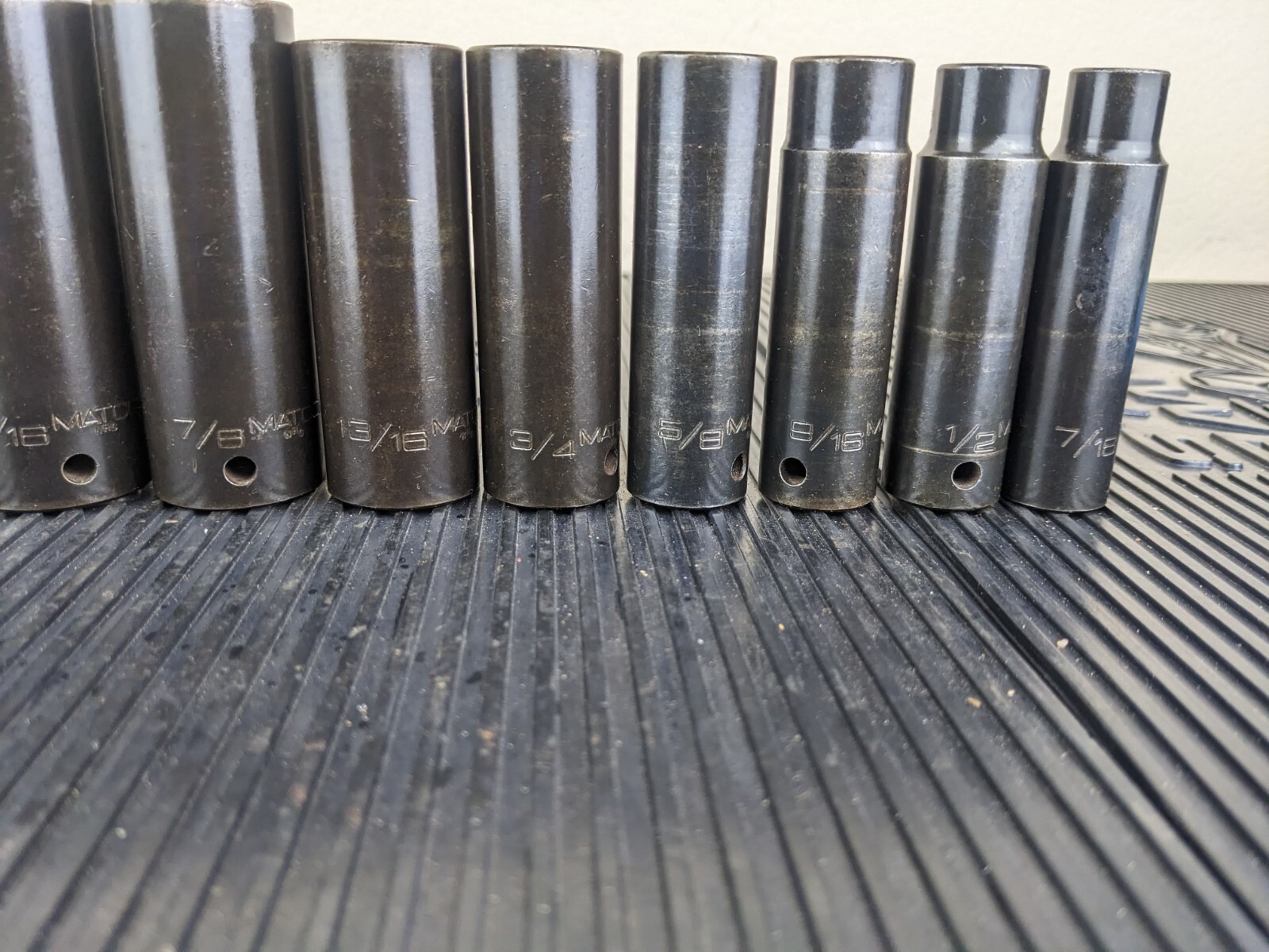 #az356 Matco Tools SCDP136 12pc 1/2” Dr Deep IMPACT Socket Set 7-16” 1-1/4″
