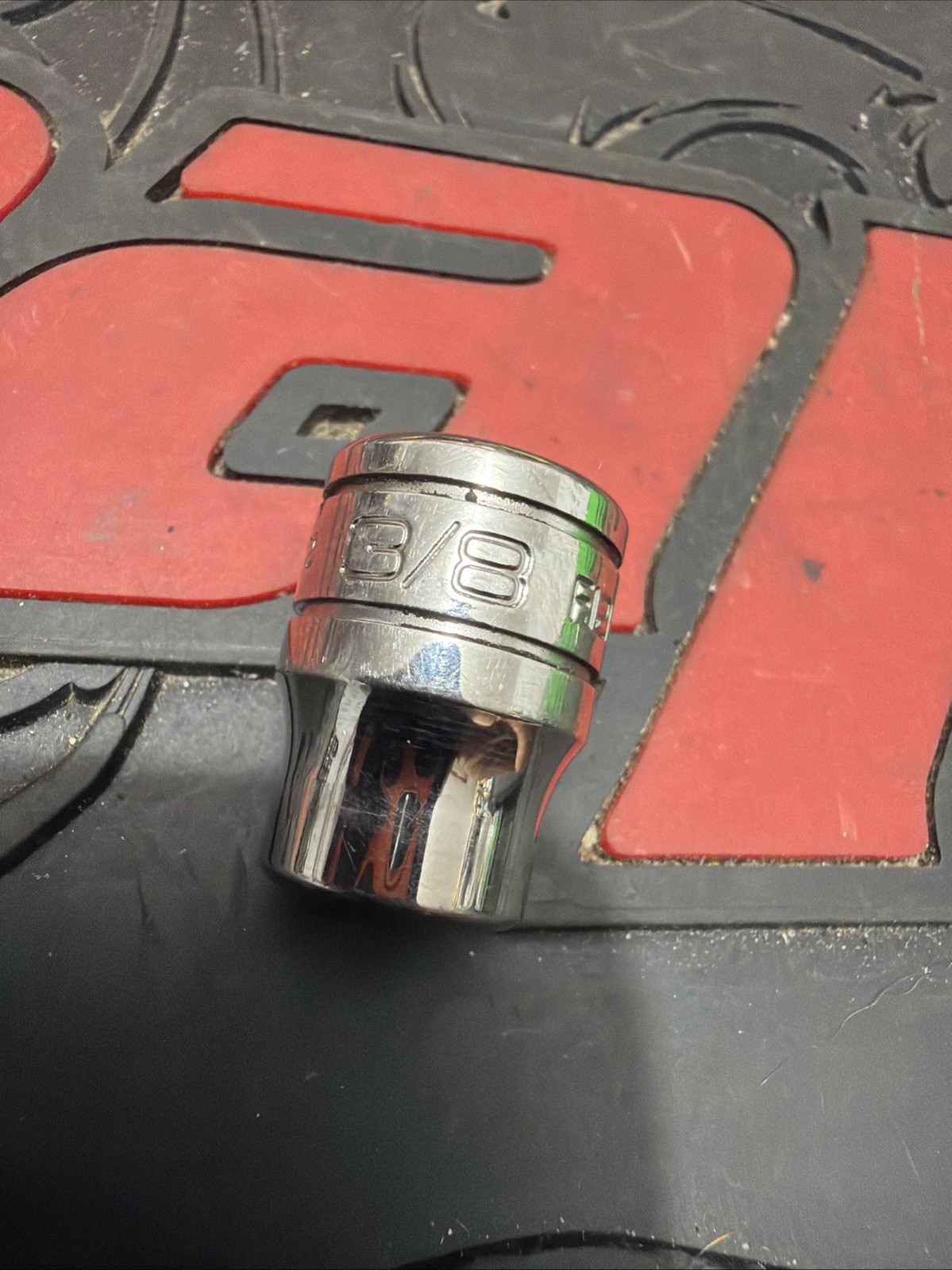 Snap On F121 3/8″ Drive 3/8″ 12pt Socket. Pre-owned.