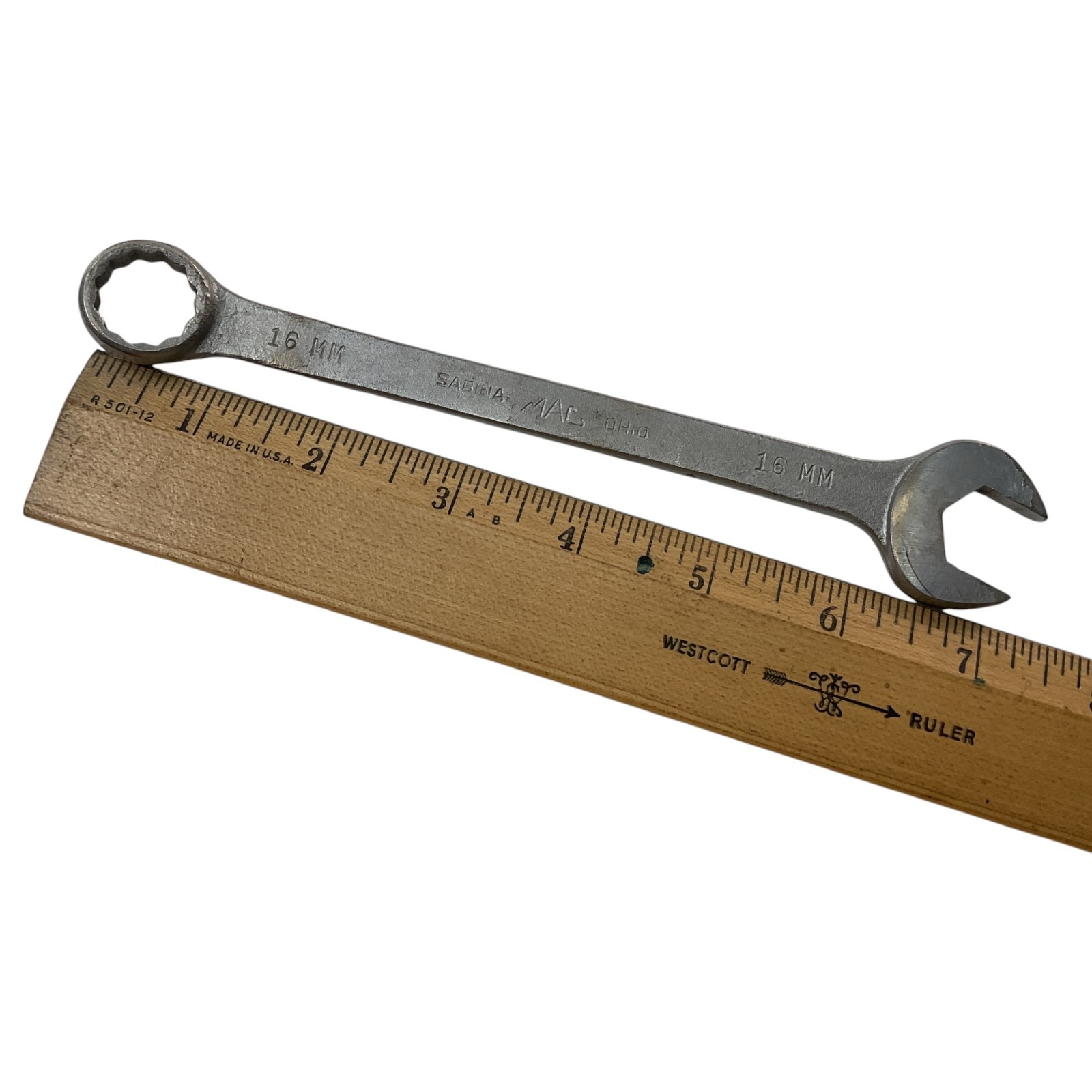 Mac Tools Combination Wrench 16mm 12 Point M16CW Sold As Pictured Mechanic Tool