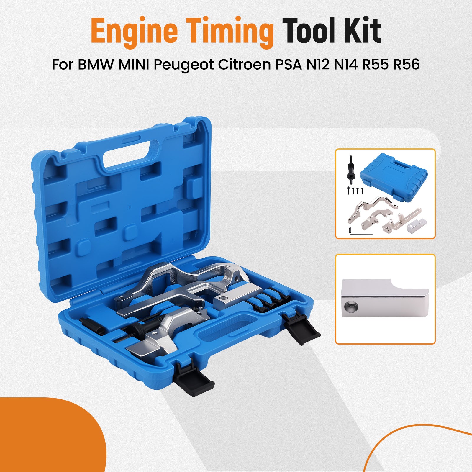 Camshaft Alignment Timing Tool Clamp Set for Peugeot 308 2001-2002-2009