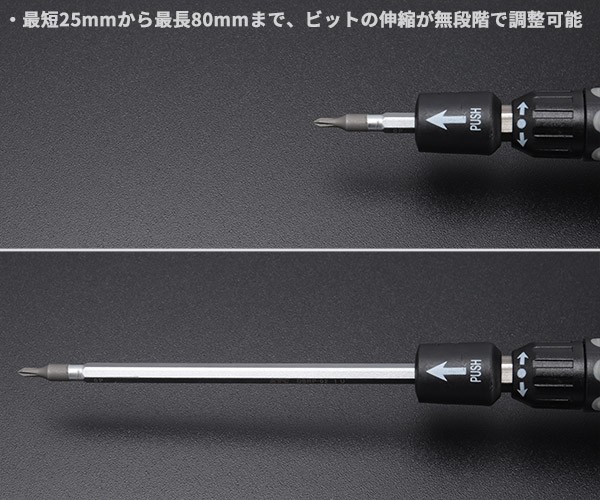 KTC TDBRP6 Precision Ratchet Driver Set 5 Bits 10 Types Kyoto Tool