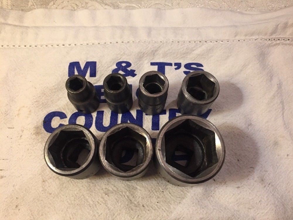 Mac Tools USA 1/2″ Drive 7pc 6pt Impact Socket Set VP Series