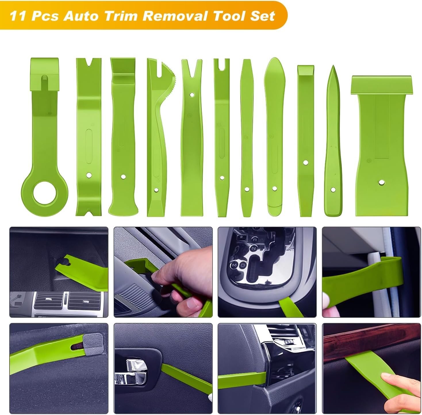 40Pcs Trim Removal Tool,Auto Terminal Removal Key Tool,Auto Clip Pliers Stere…