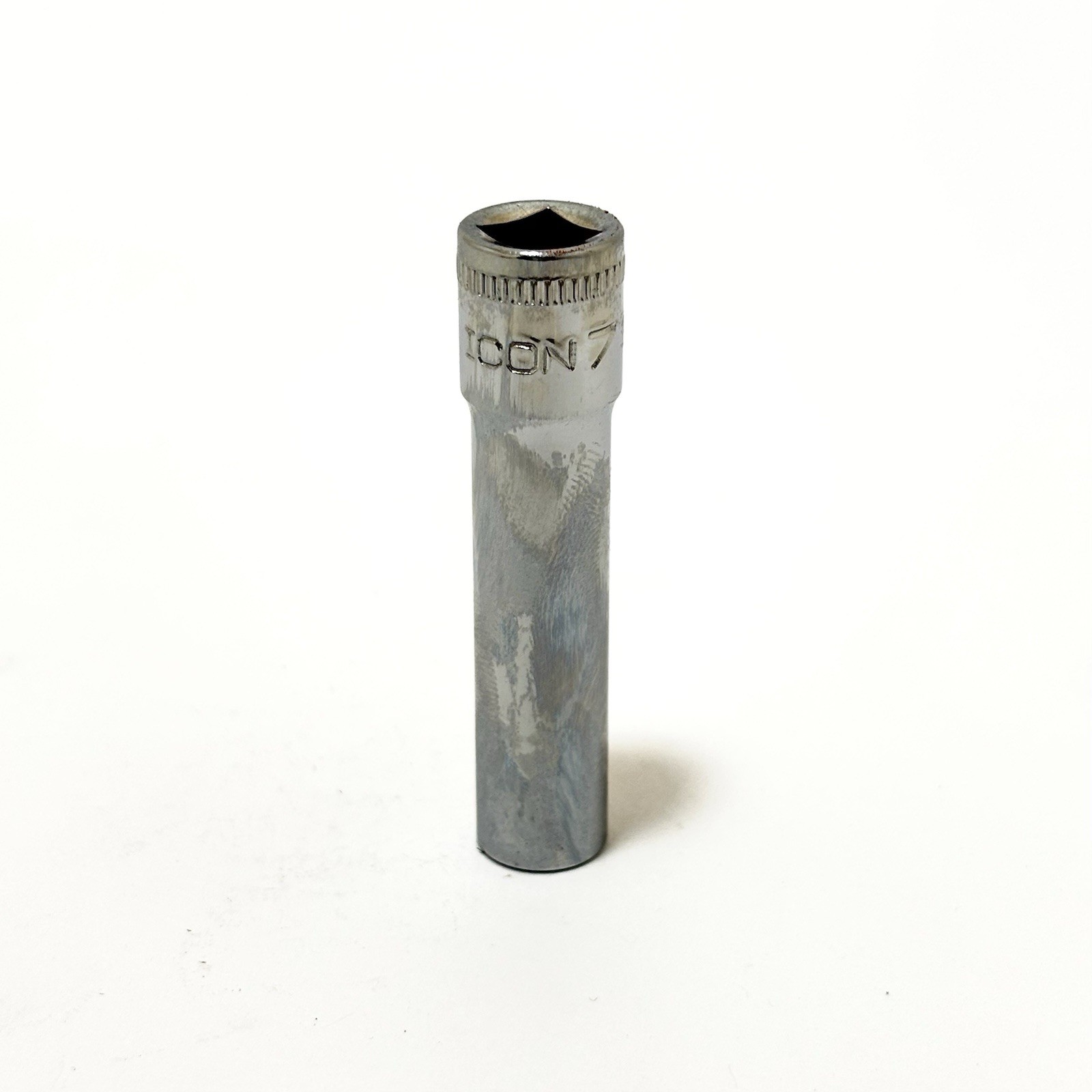 NEW ICON 1/4 INCH DRIVE METRIC DEEP SOCKET 6 PT SOLD INDIVIDUALLY PICK SIZE