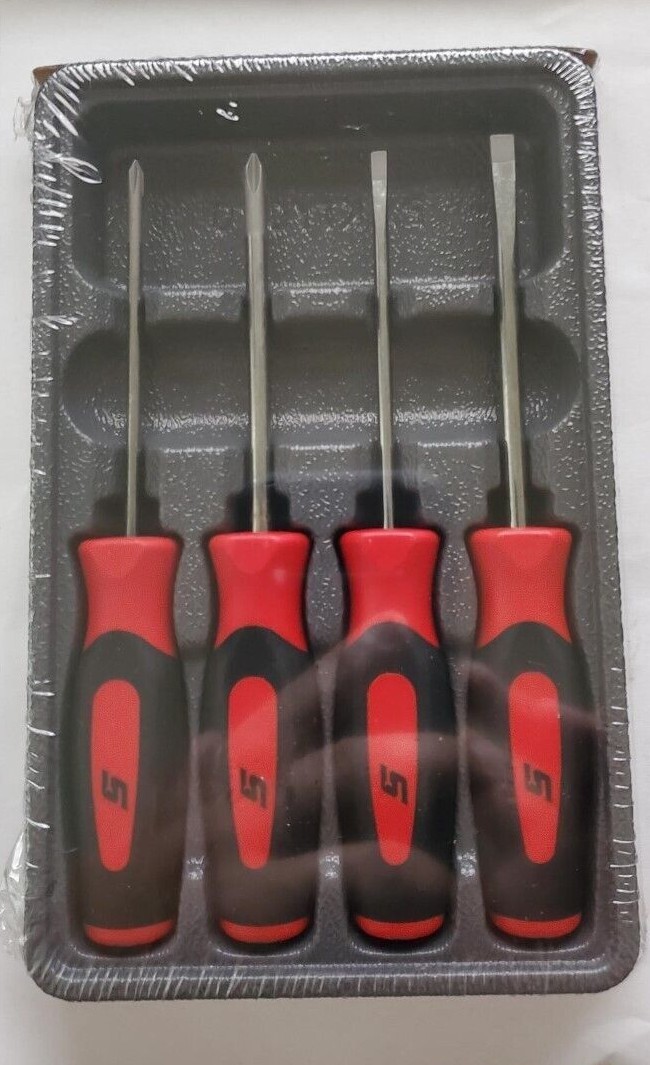 Snap-on Tools 4pc Soft Grip Mini screwdrivers Set SGDX40BR, 6 colors NEW!!!!!!!!