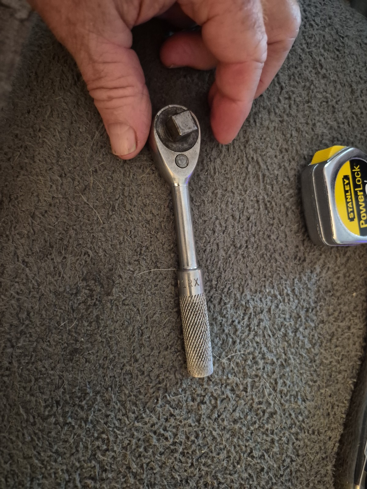 Mac Tools M1RX 3/8″in A 1/4 body Drive 5” Knurled Ratchet