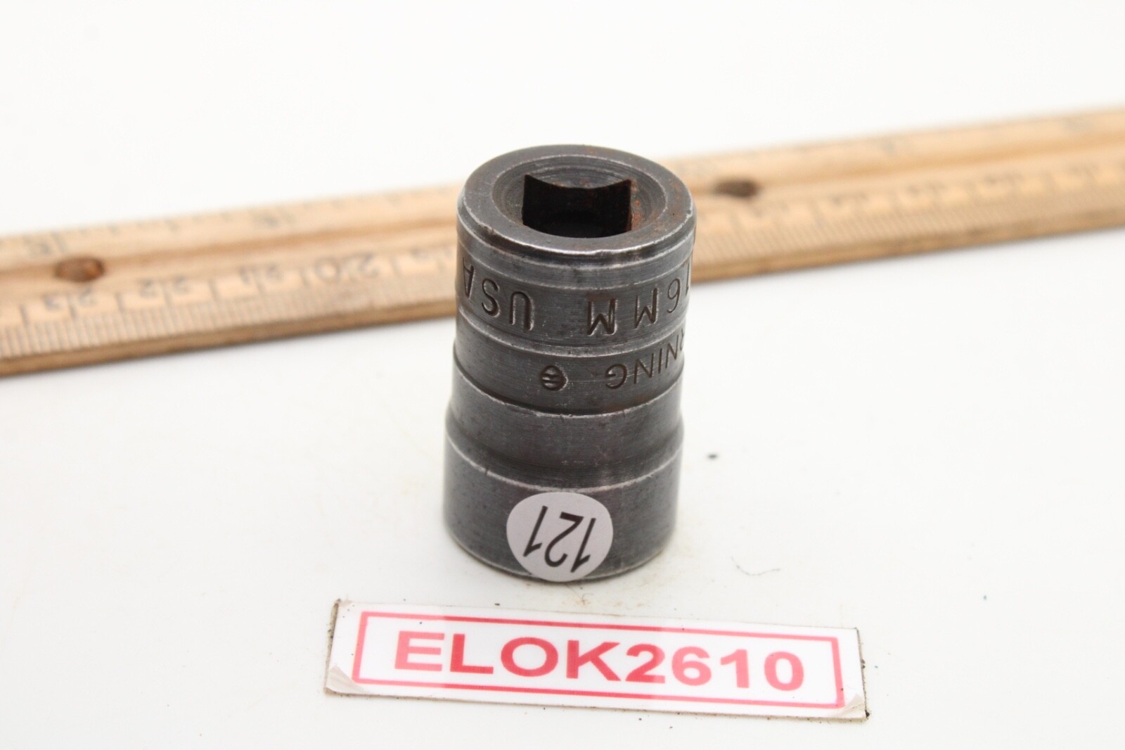 Unbranded 5/8 – 16mm 3/8”Drive Black Oxide SAE Twist Impact Socket USA