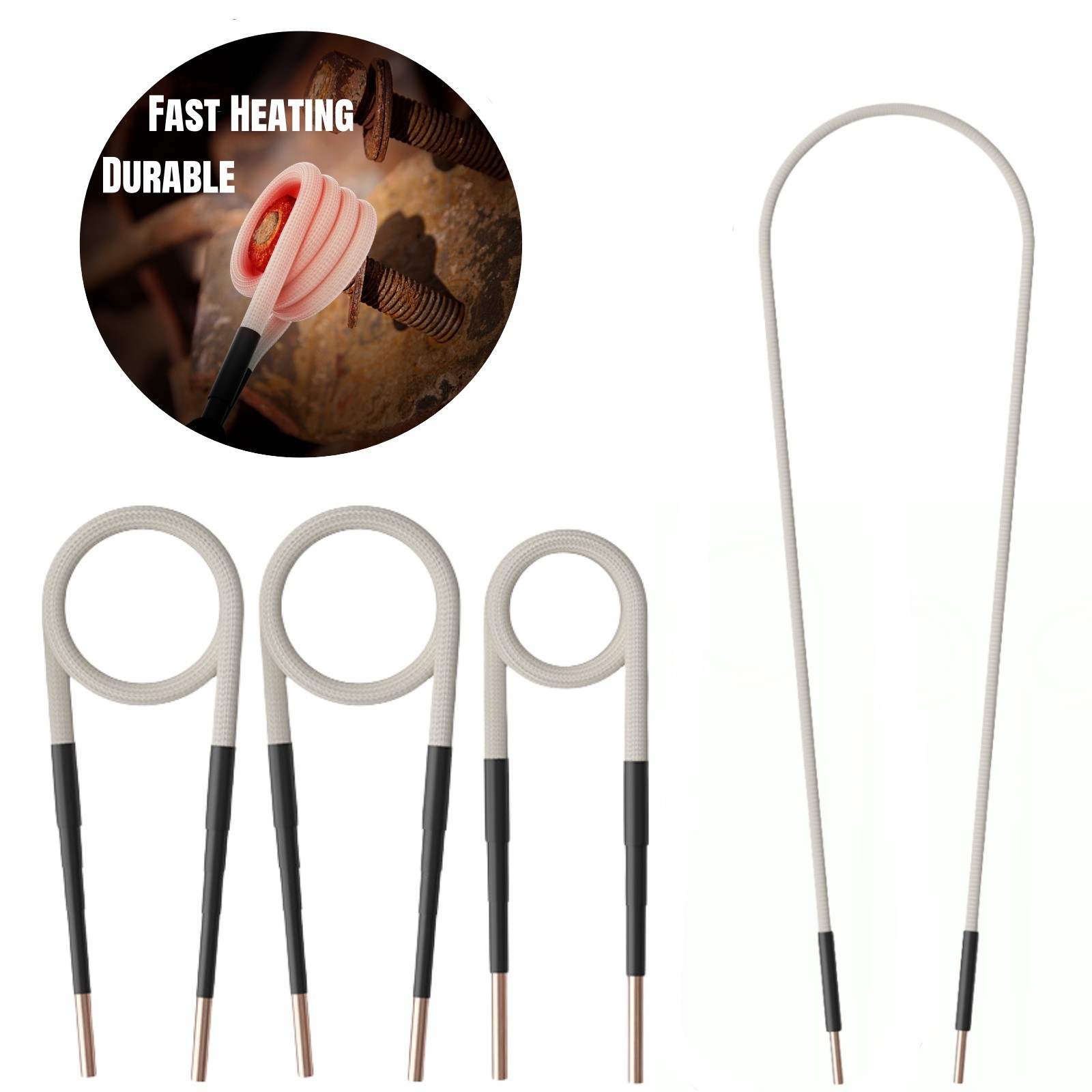 Magnetic Induction Heater Kit 1100W Rusty Bolt Buster for Automotive
