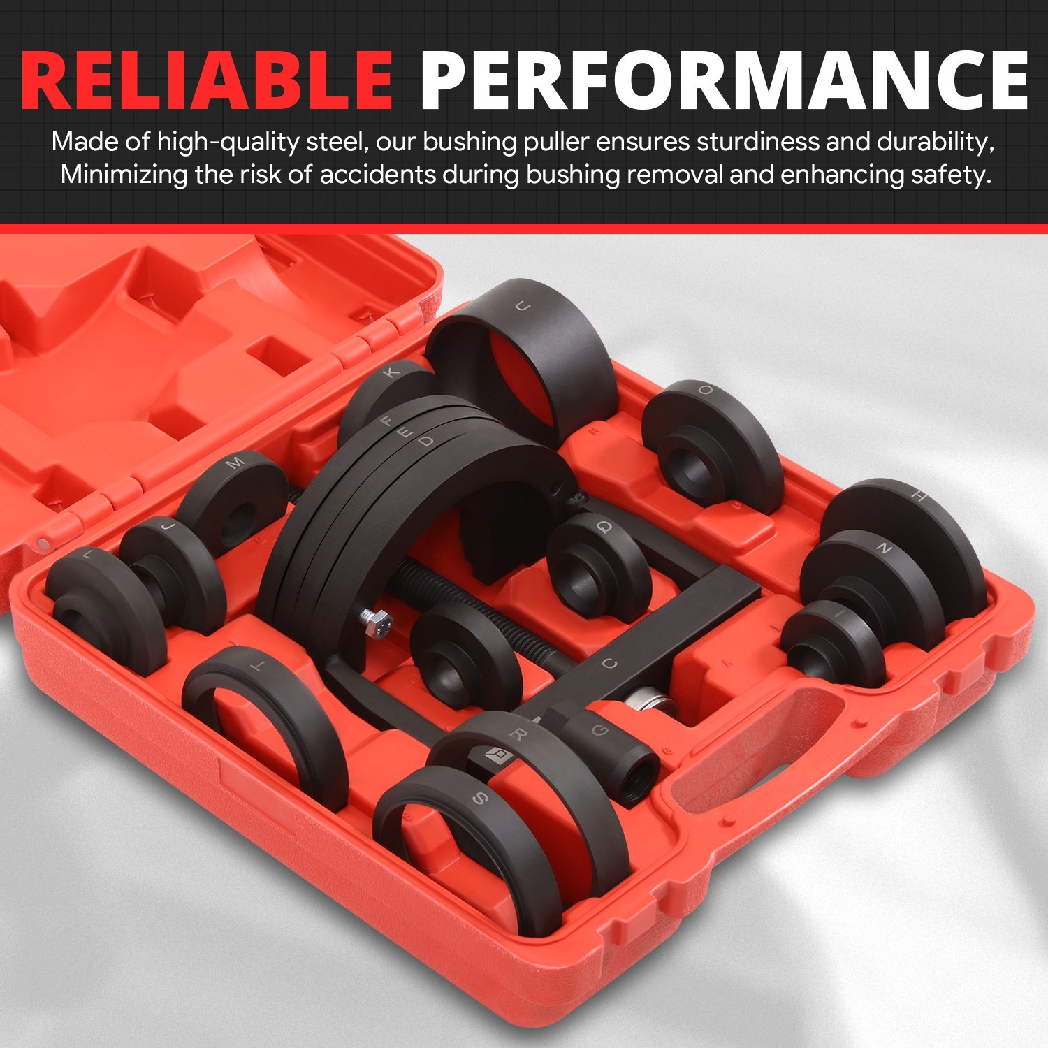 [22Pcs] Bushing Bearing Seal Driver Set Transmission Removal Puller Tool Kit