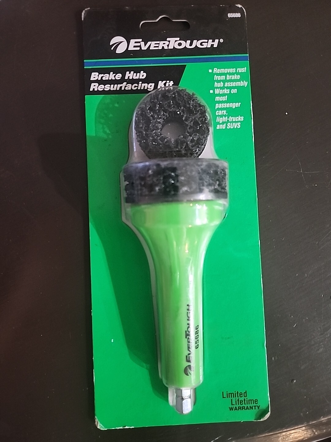 Evertough Rotor Brake Hub Resurfacing Kit 65686 Rust Remover Cleaner