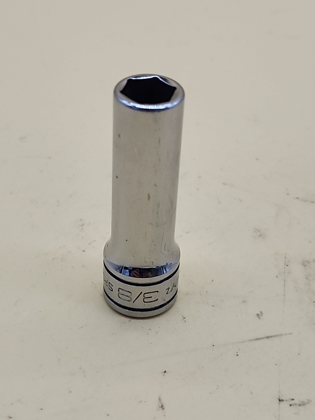 Snap-On Tools 3/8″ Drive 6 Point SAE 3/8” Deep Well Socket SFS121 USA