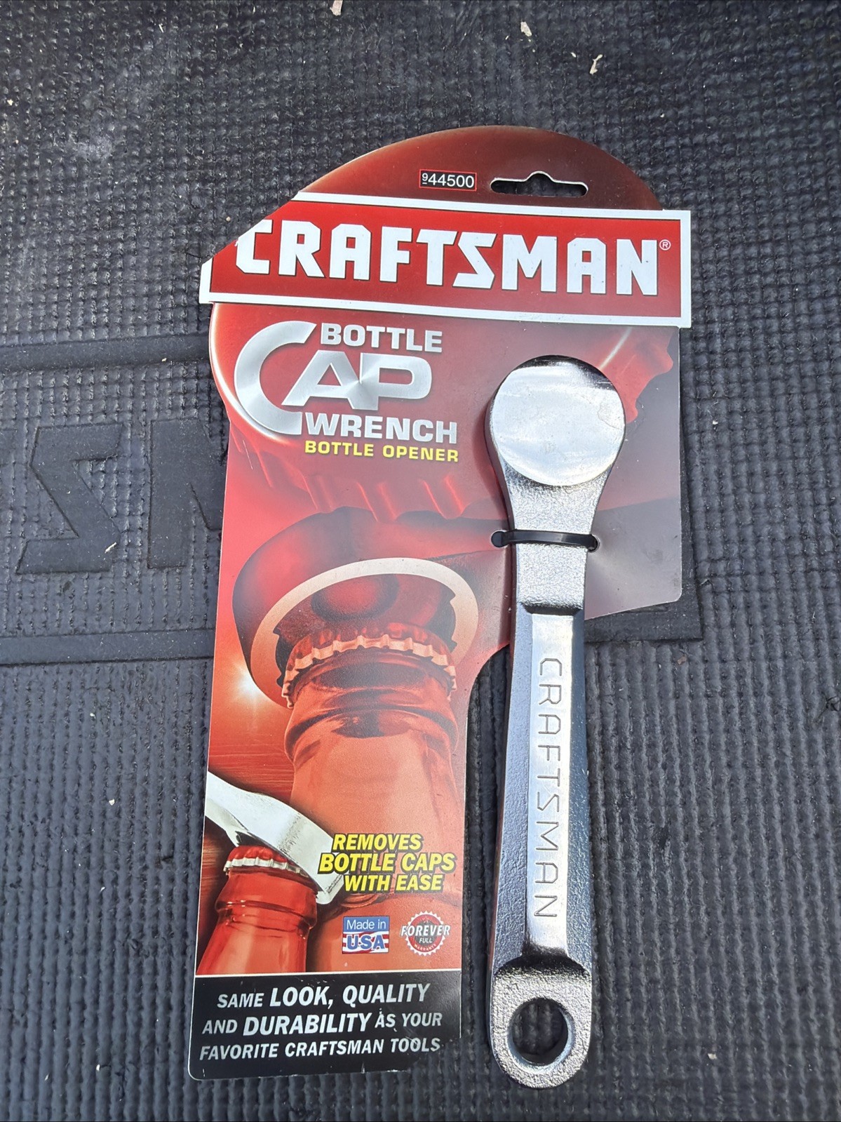 USA MADE VERSION SEARS Craftsman Bottle Cap Wrench Bottle Opener 44500 NOS