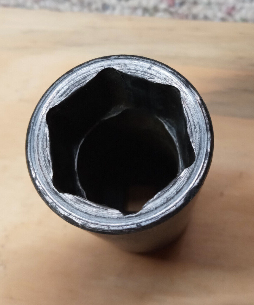 Snap On Tools, SIMM300, 30mm deep impact socket, 1/2 in drive, 6 point