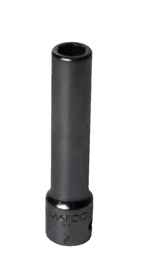 Matco Tools AD6M6 6mm Metric deep socket 1/4″ drive 6 point Chrome Finish