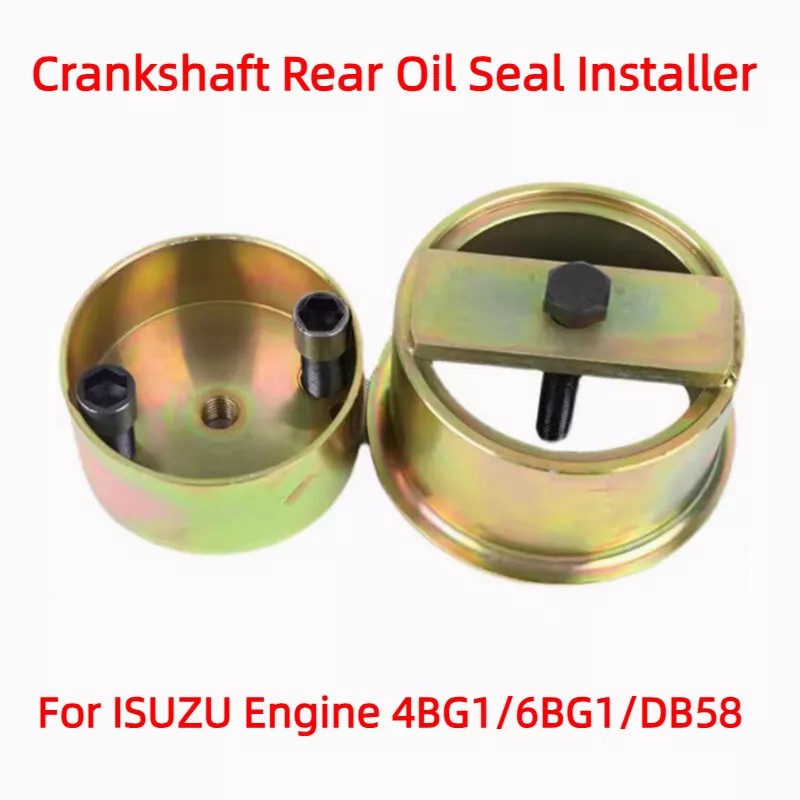 For ISUZU 4BG1/6BG1/DB58 Engine Rear Crankshaft Oil Seal Installer Fit Excavator