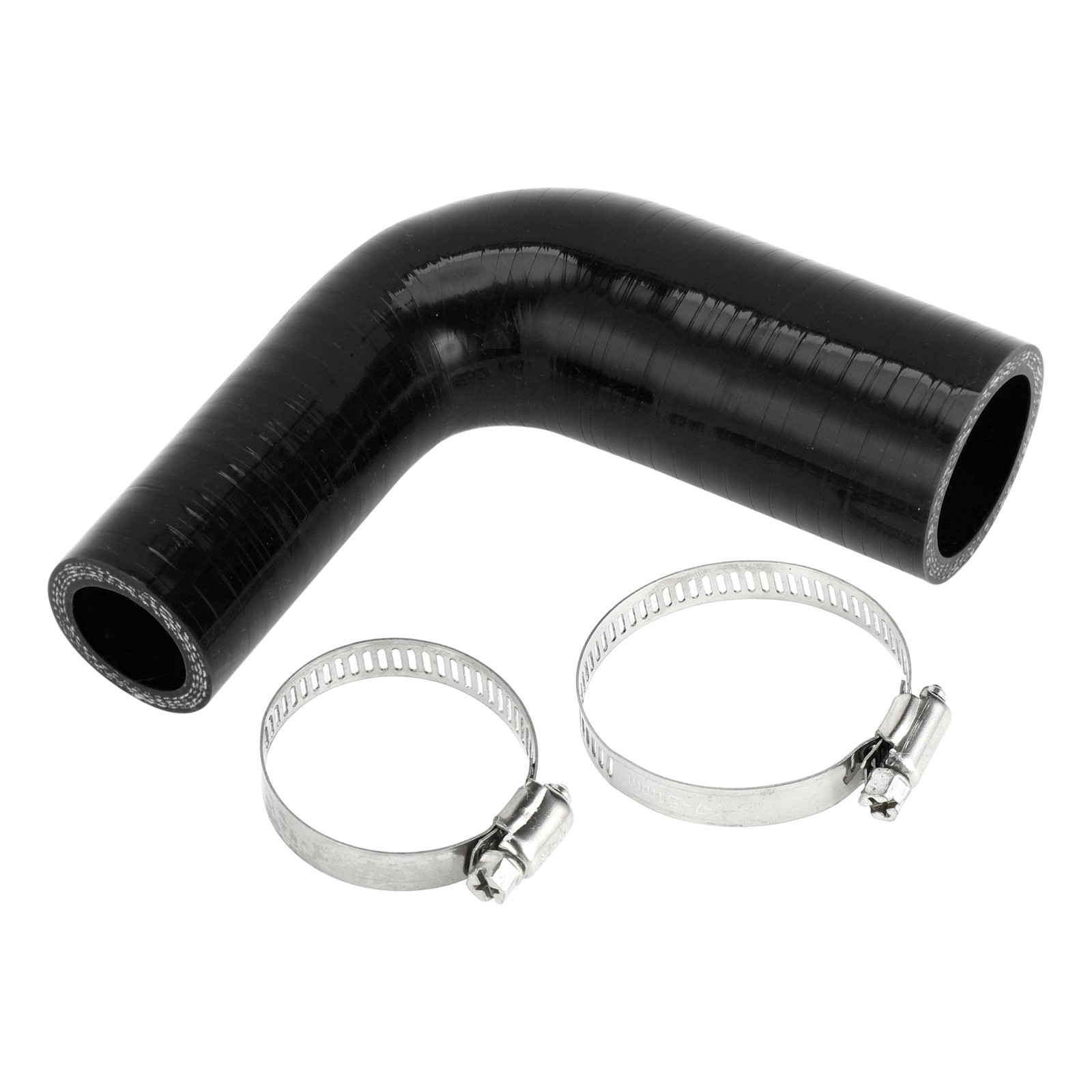 1 Set 25-35mm 0.98″-1.38″ ID 102mm 4.02″ Length 90° Hose Black