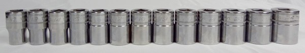 Snap-On Tools USA S80A 17 Piece Complete Fixed Head Ratchet & Socket Set!