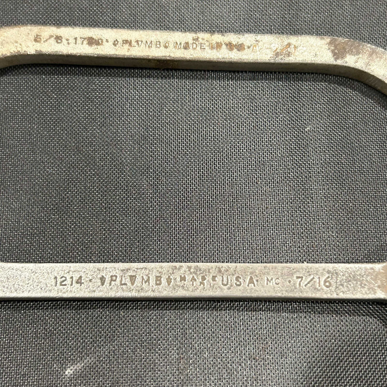2- Vintage Plomb (Plvmb) Wrench 1730 Starter Obstruction 9/16 5/8 & 1214 7/16”