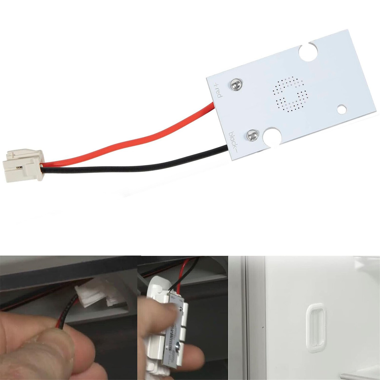 1PK Fridge LED Light Board Module For KitchenAid Maytag Whirlpool W10843353