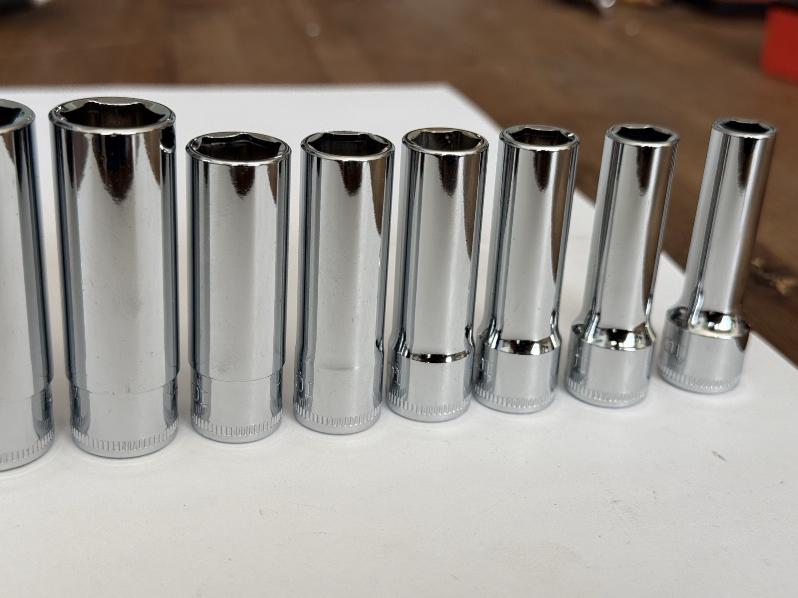 ICON 3/8” Drive 6Pt Metric Shallow & Deep Socket Chrome – Choose Size mm