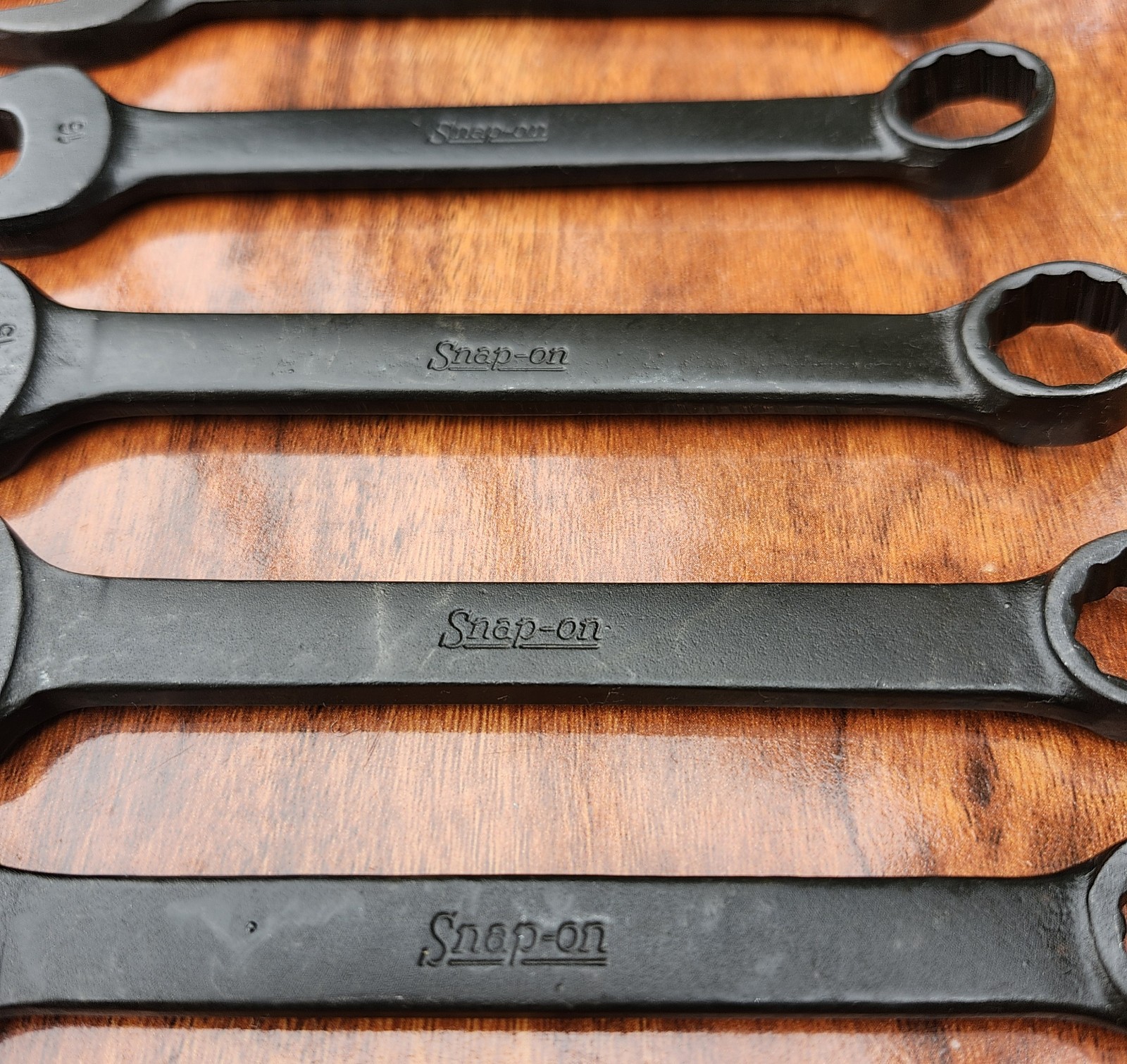 SNAP-ON GOEXM Black Metric Short Comb. Wrench Set 6-19mm USA MISSING 10 11 12
