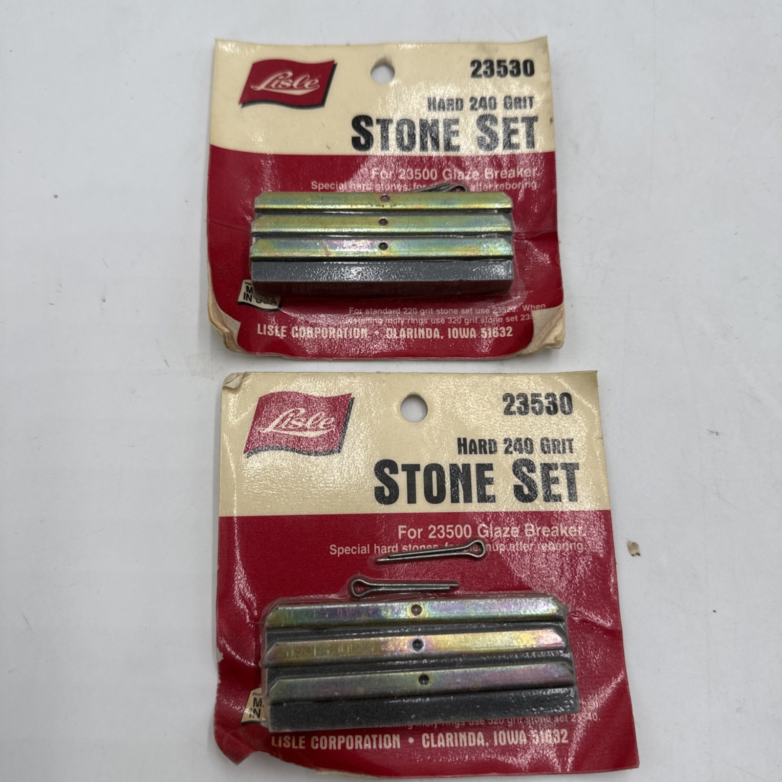 LISLE 23520 240 GRIT Glaze Breakers for 23500 2 Sets