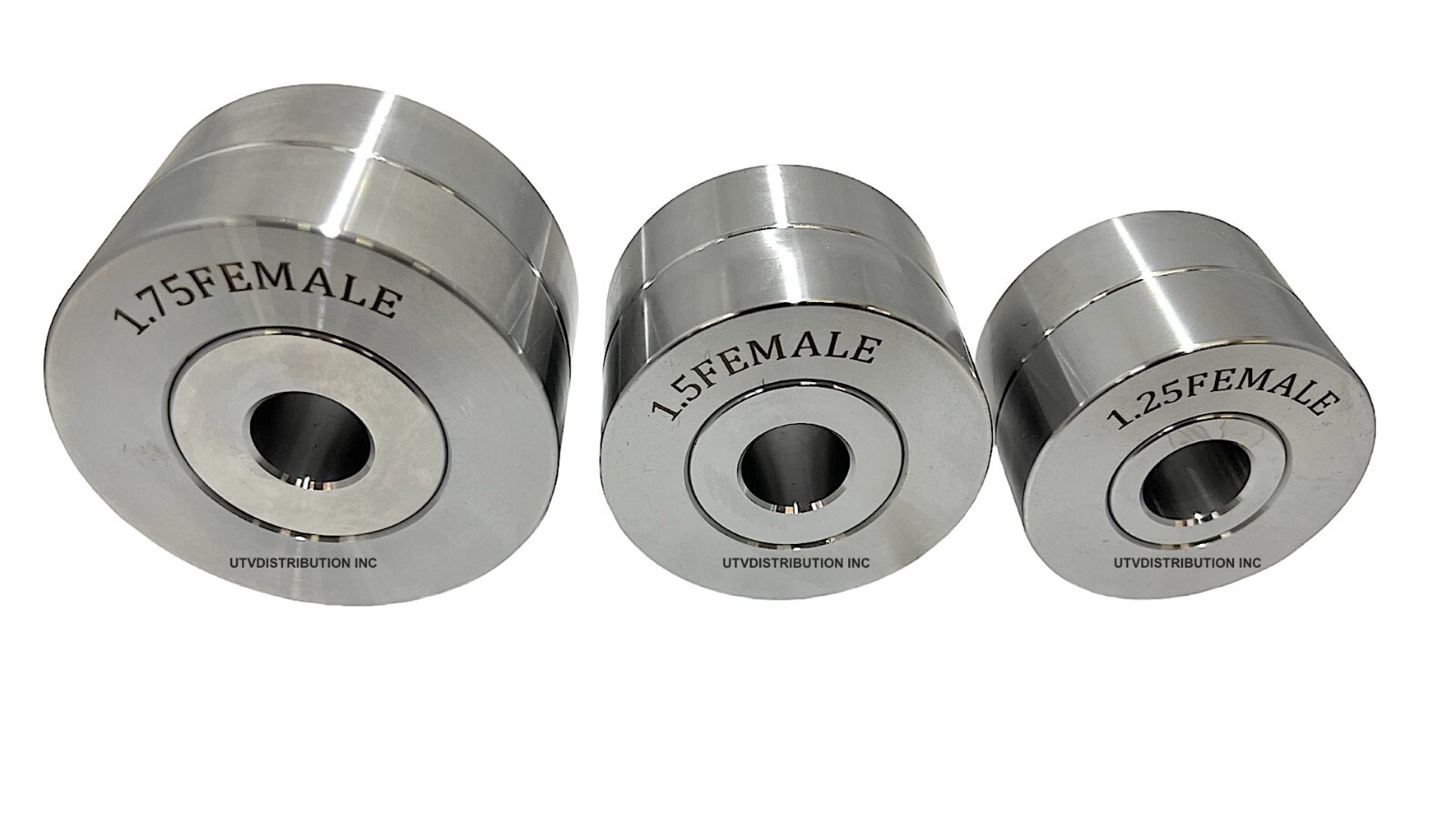 Dimple Dies Set 3 PC HD 1-1/4″ 1-1/2″ 1-3/4″ Bolt or Press Use Premium Grade