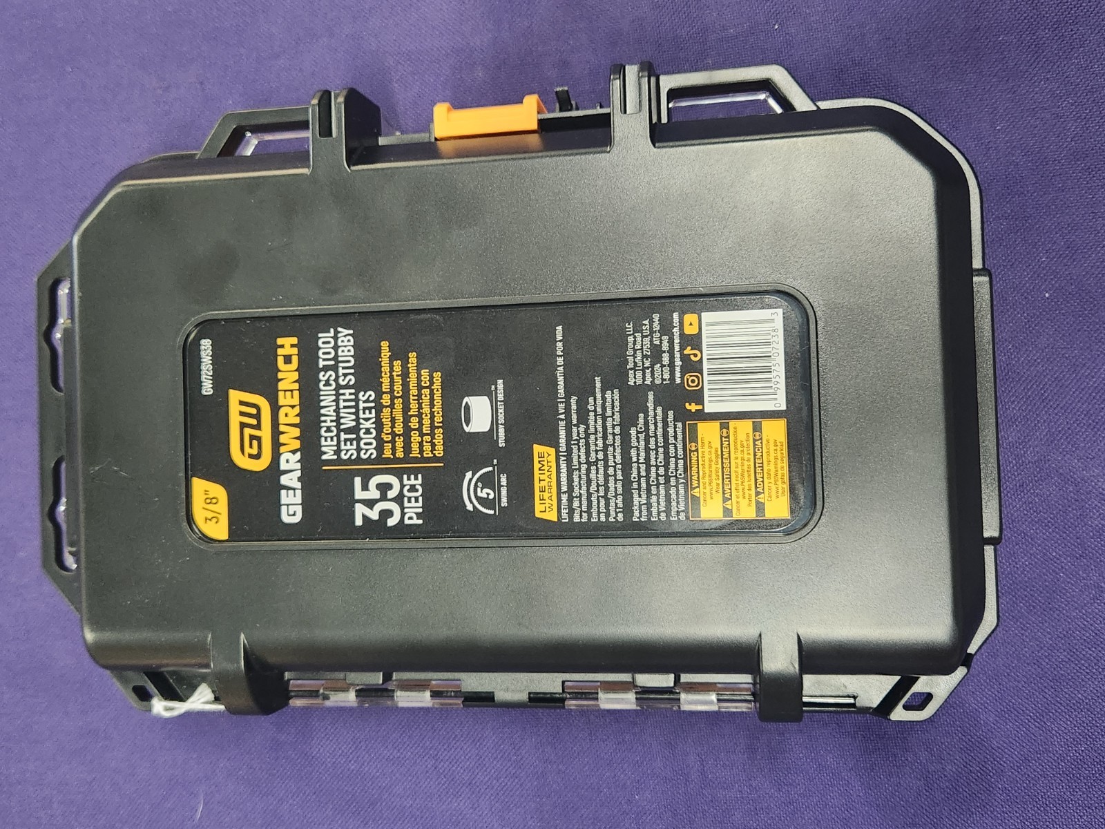 NEW! GEARWRENCH Mechanics Hand Tool Set GW72SWS38