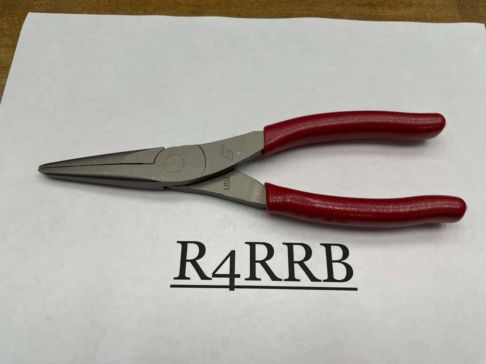 Snap-On Tools USA NEW 100th Anniversary Soft Grip 8″ Needle Nose Pliers 96ACFCE