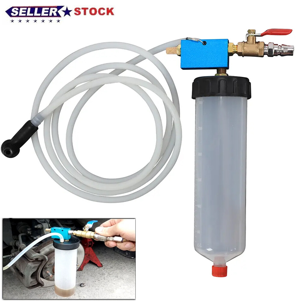 Car Auto Vehicle Vacuum Brake Bleeder Tank Fluid Oil Change Pump Tool Set