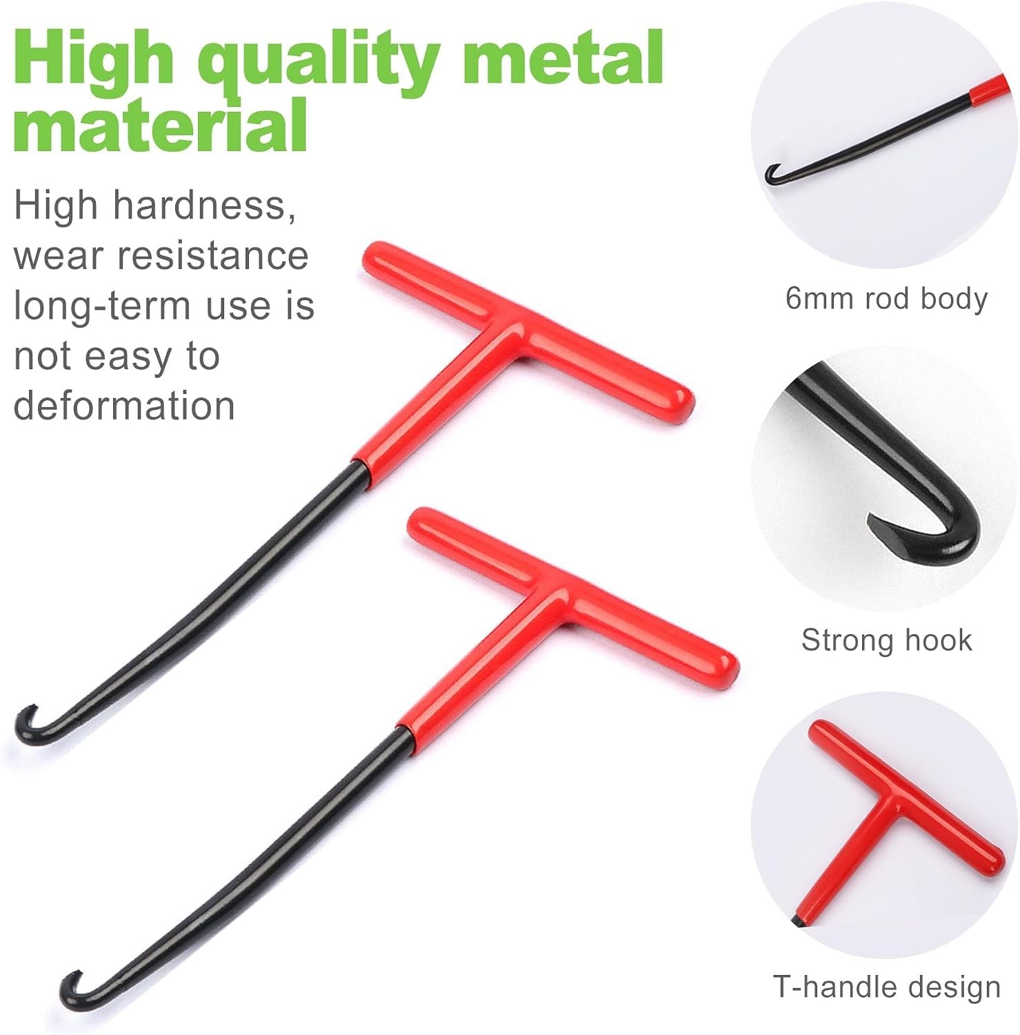 Heavy-Duty Spring Puller Tool Set for Dirtbikes and Trampolines – 2 Pieces