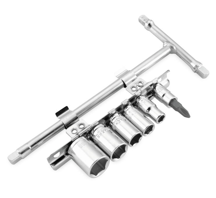 T Handle Socket Set 1/4 drive – Metric 6 8 10 12 #2